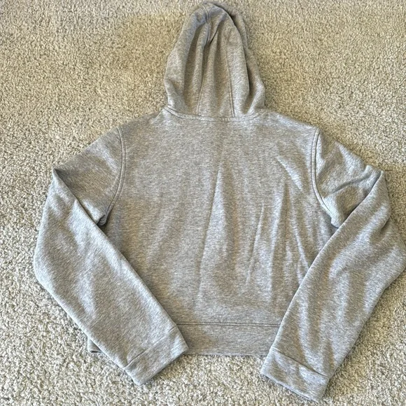 Girls Adidas cropped hoodie - Picture 3 of 4